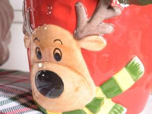 Christmas reindeer vase wholesale