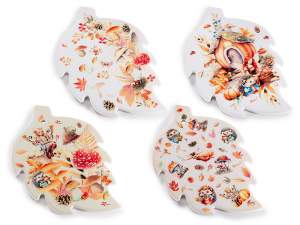 wholesale kitchen trivet leaf