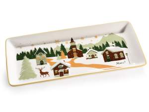 wholesale Christmas tray plate