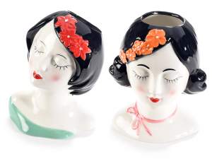 wholesaler vase woman face