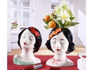 wholesaler vase woman face