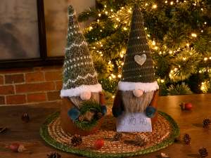 ingrosso gnometti natale decoro