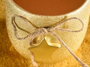wholesale gold vase christmas star
