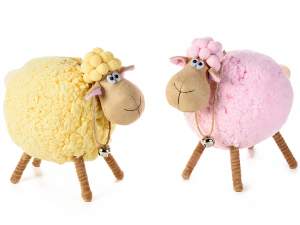 vente en gros tissu doux décoratif mouton