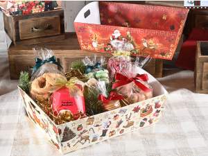 plateau de grossiste panier cadeau en papier