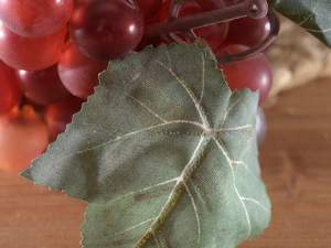 Grossista grappolo uva rossa decorativa