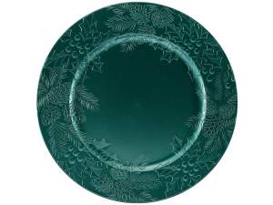 wholesale green Christmas placemats
