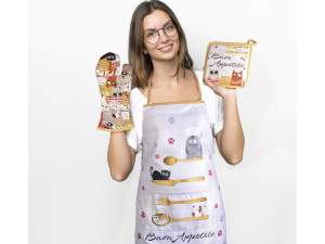 grossista grembiuli cucina gatti
