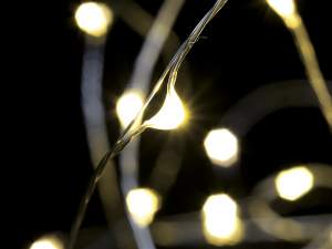 Grossista luci Natale filo metallico