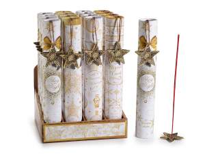 Tubo 30 stick incenso c/portaincenso 
