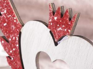 Grossista stick decorativi cuore