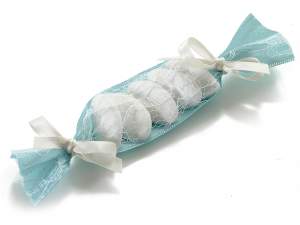 Grossiste Tiffany dentelle confettis satin