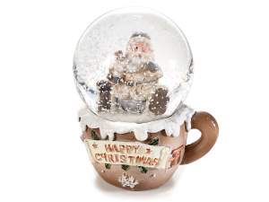 Grossiste boule neige Noel tasse café
