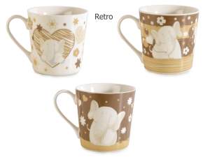 Grossiste mugs décoration éléphant