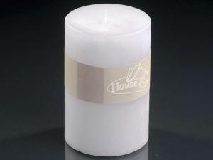 Grossistes bougies en cire cylindrique blanche