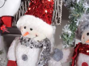 Grossistes de bonhomme de neige avec décoration de