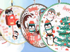 Grossistes sous pingouins de Noël