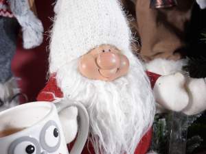 Grossisti Babbo Natale stoffa barba lunga