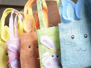 Grossisti borsette coniglio carta colorata