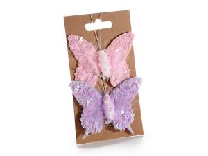 Grossisti farfalle decorative paillettes