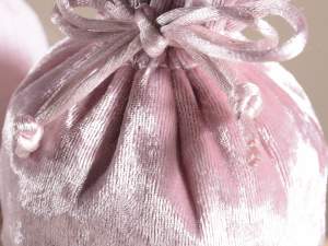 Grossisti sacchetti velluto rosa