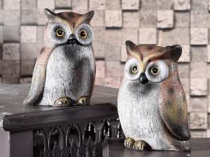 ingrosso gufi decorativi