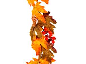couronne d'automne en gros vitrine feuilles