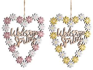 Grossiste de guirlandes de fleurs en forme de cœur