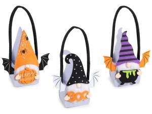 wholesale halloween gnome sweet purse