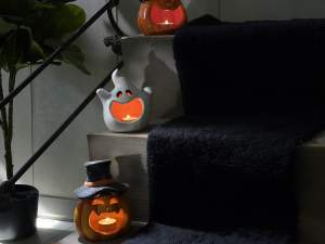 Halloween pumpkins wholesaler candle holder