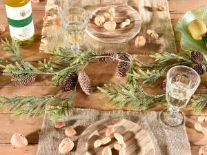 wholesale christmas garland fir pine cones