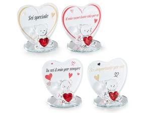 wholesale heart love teddy bear decoration