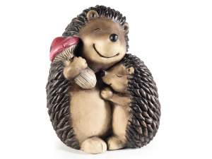 wholesaler decoration hedgehog mushroom