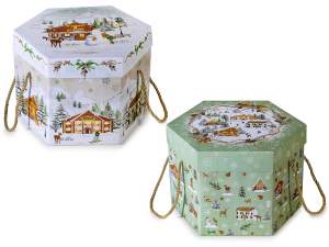wholesale hexagonal panettone box