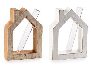 Großhandel mit Reagenzglas-Hausgeschenken aus Holz
