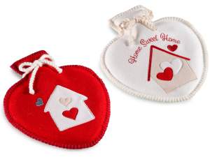 wholesale hot water bottles with embroidered heart