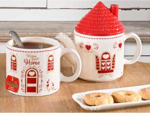 Wholesale ceramic teapot cup