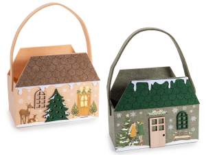 wholesale cloth bag christmas house