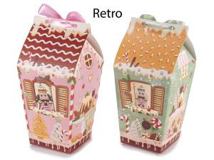 Wholesaler Christmas house paper box