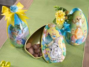 Huevos Pascua metal abrible al por mayor