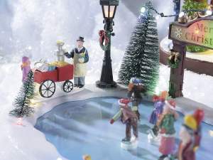 Wholesaler Christmas skating rink movement