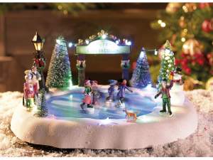 Wholesaler Christmas skating rink movement