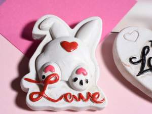 Imanes de gato con forma de corazón al por mayor