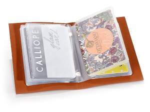 Imitation leather fashion accessories card holder