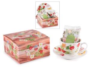 Ingrosso tazza scatola regalo e tisana