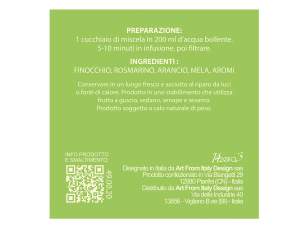 Ingrosso miscele/infusi tisane