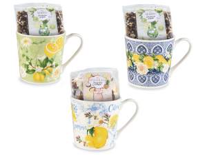 grossista tazze da cucina limoni maioliche