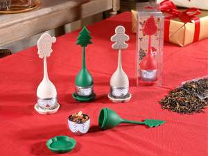 Infusor navideño de silicona al por mayor