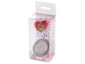 Infusor de osito de peluche con forma de corazón