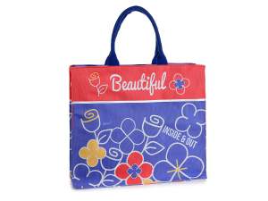 Tote bag in tessuto 